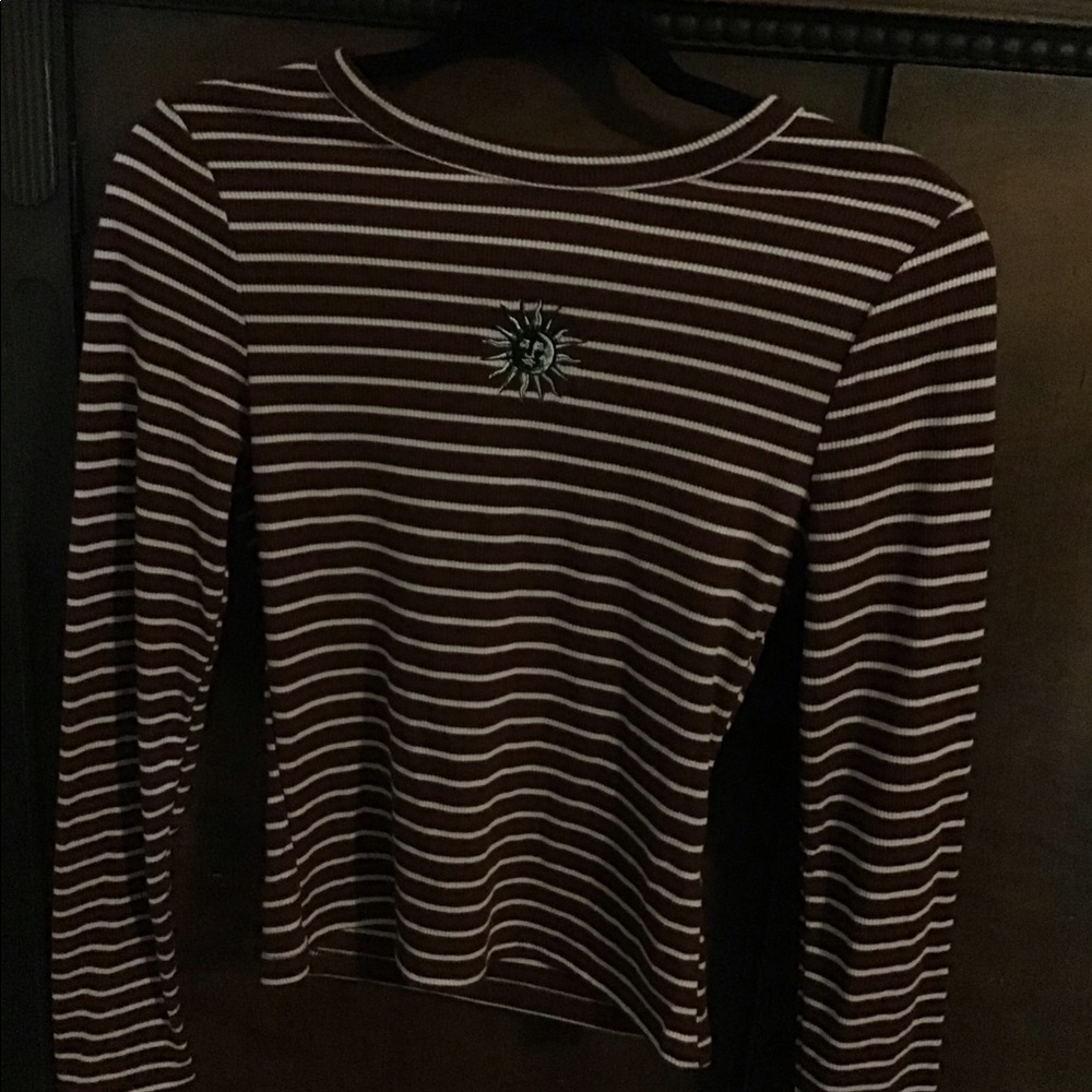 Cute Stripped long sleeved top